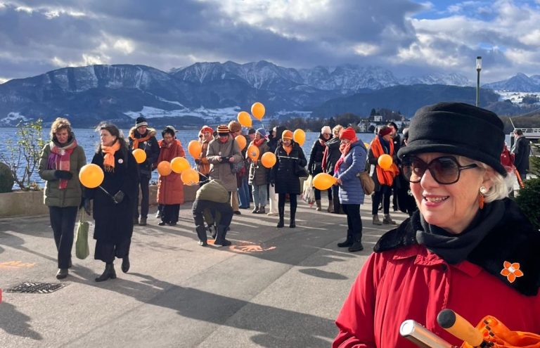 SI Club Traunsee setzt ein ORANGES Zeichen